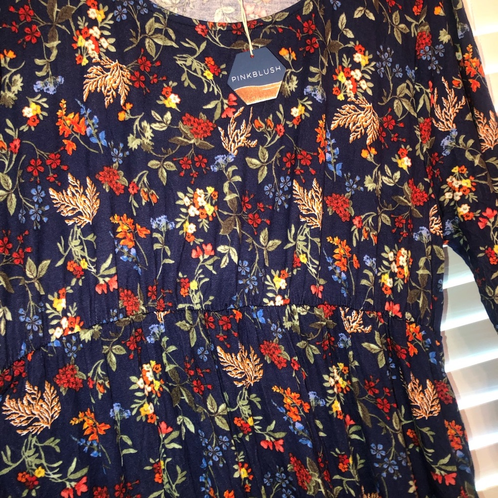 NWT Pink Blush Midi Dress